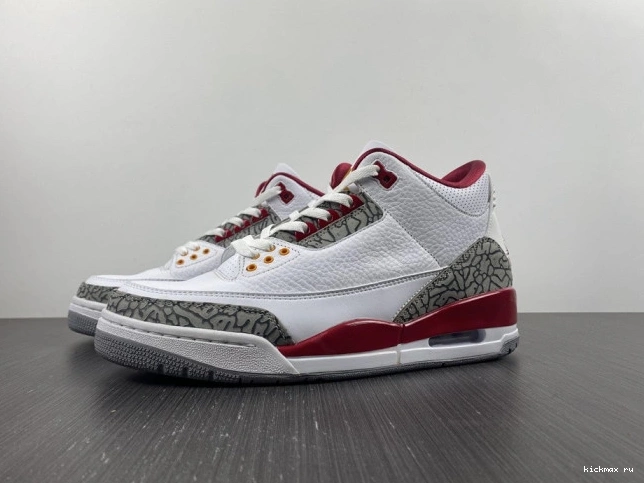 Cheap CT8532-126 Retro Cardinal Red Jordan 3 0820
